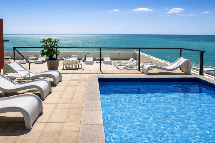 Hotel com vista para o mar em Pajuçara