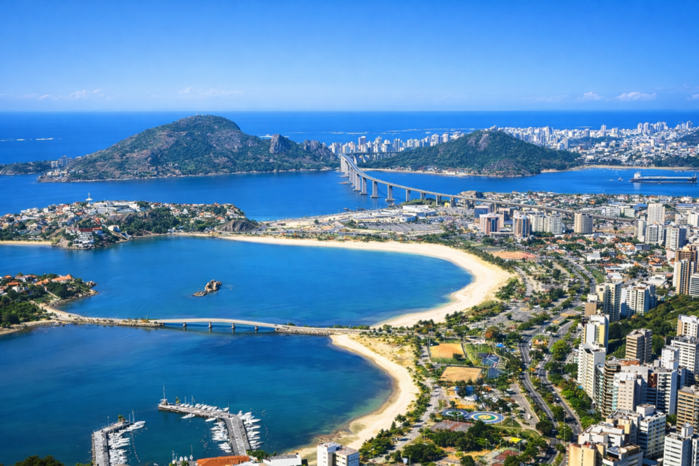 Vista aérea de Vitória