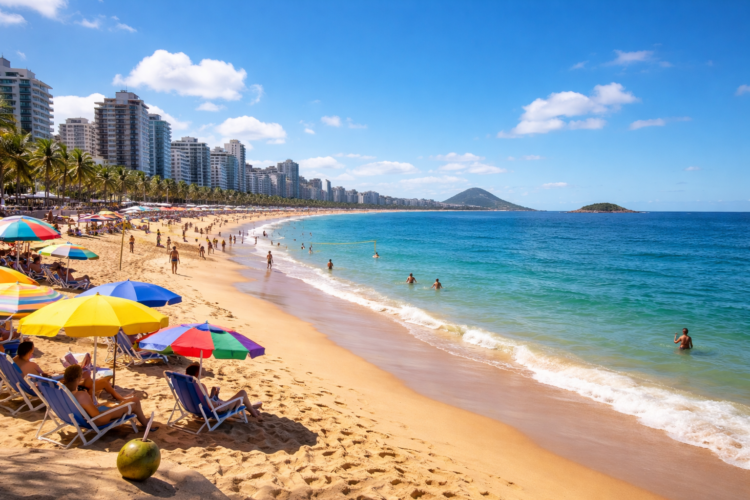 Praia de Camburi 
