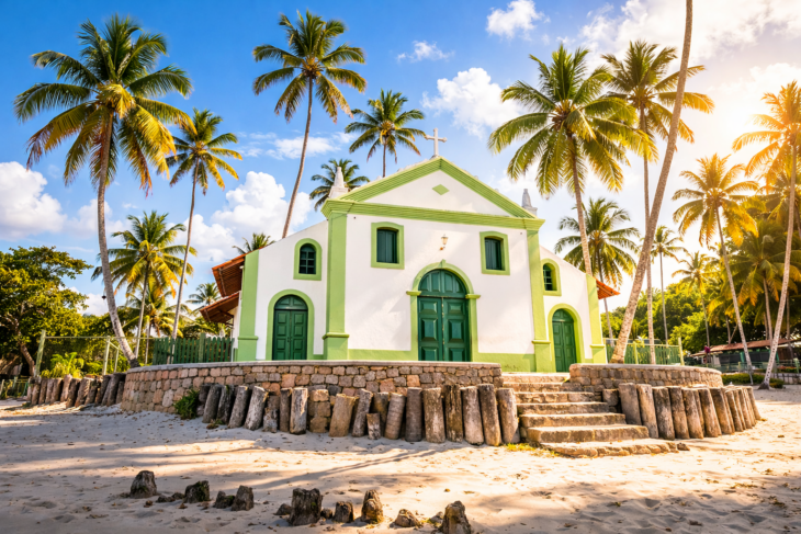 A icônica Igreja de São Benedito