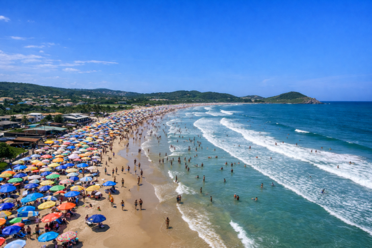 Alta temporada em Imbituba