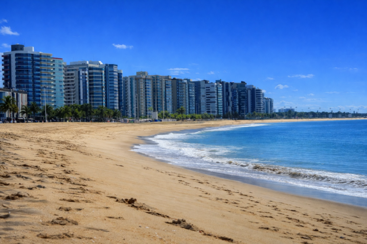 Areia da Praia de Camburi