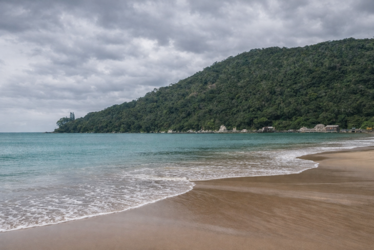 Inverno na Praia das Laranjeiras