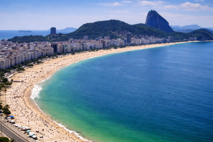 Orla da Praia de Copacabana