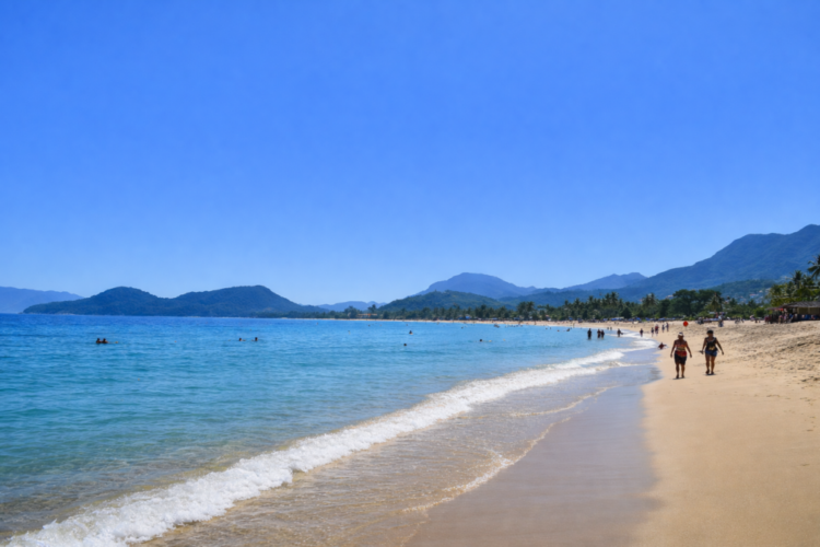 Orla da praia da Cocanha