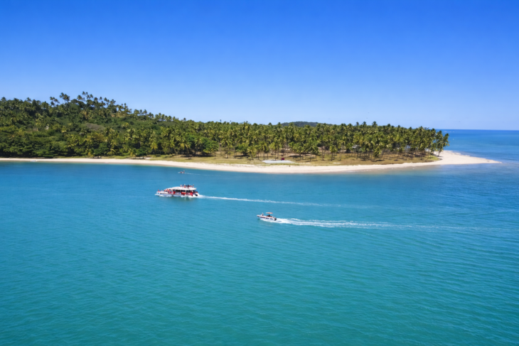 Passeios de barco pela Praia dos Carneiros