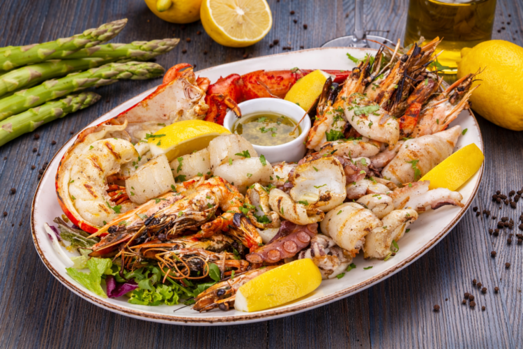 Porção de Camarão