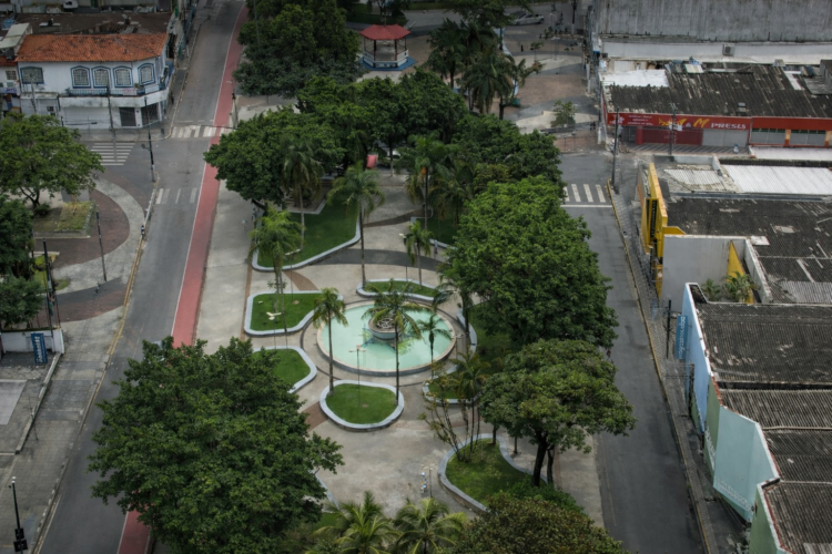 Praça Dr. Cândido Mota - Praça Central