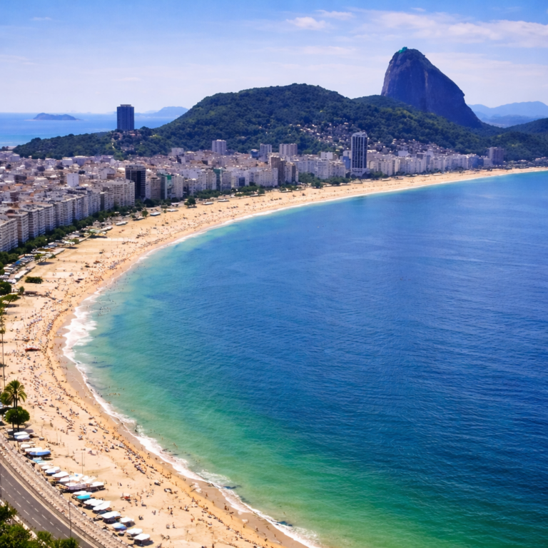 Praia de Copacabana Rio de Janeiro