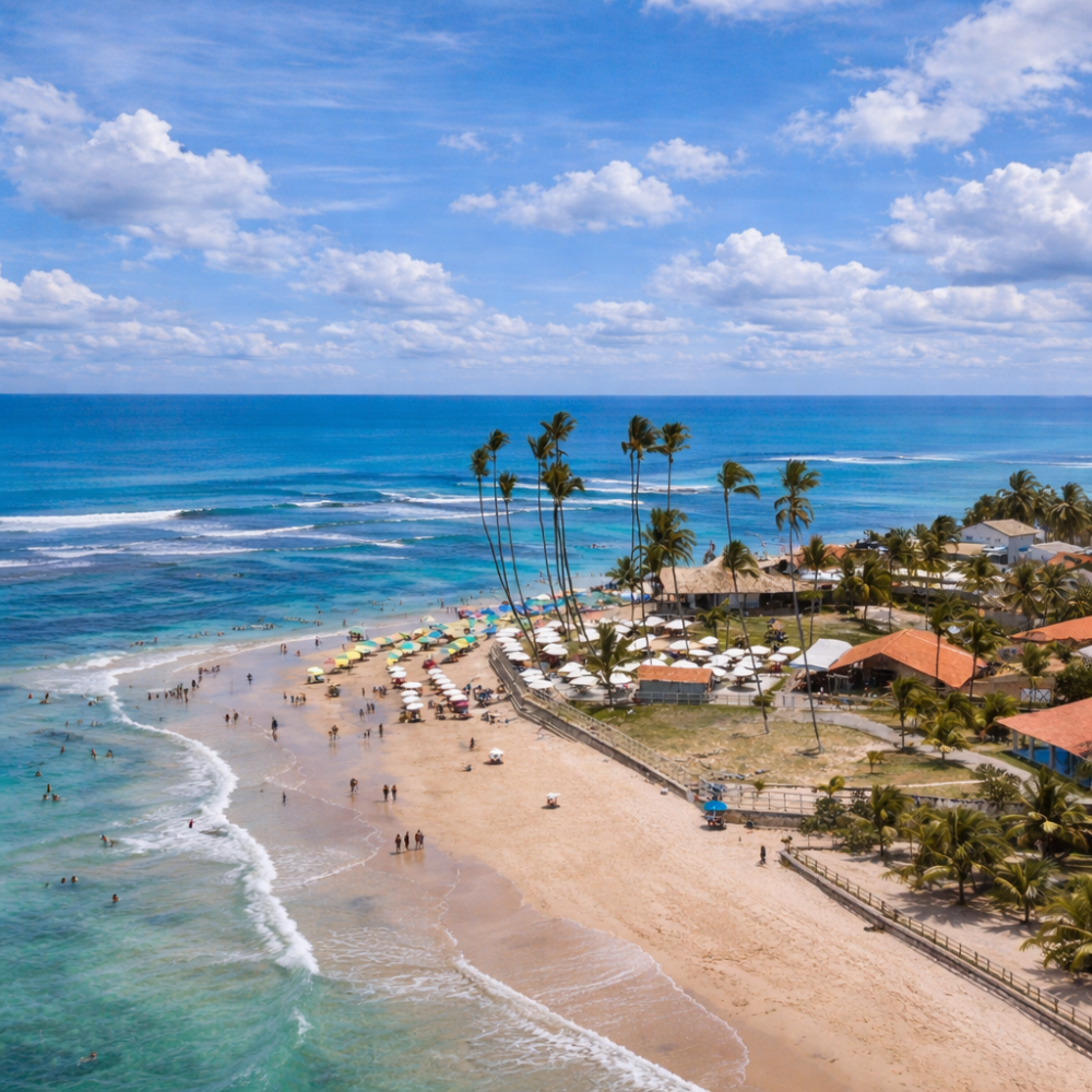 Praia de Cupe em Porto de Galinhas