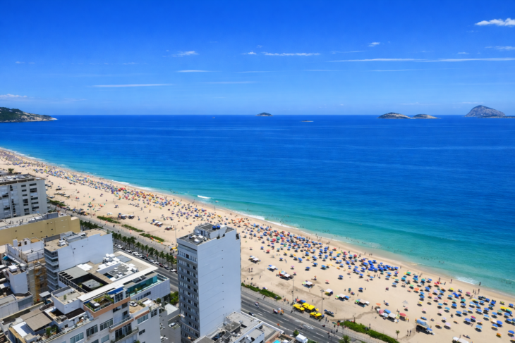 Praia de Ipanema, no Rio de Janeiro (RJ)
