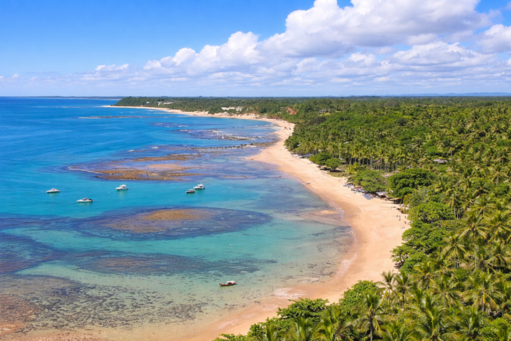 Praia do Espelho, em Porto Seguro (BA)
