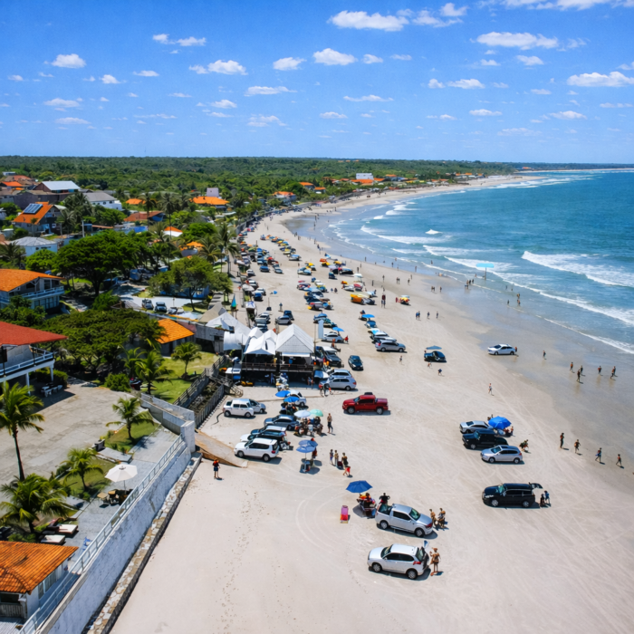 Praia do Farol Velho em Salinópolis (PA)