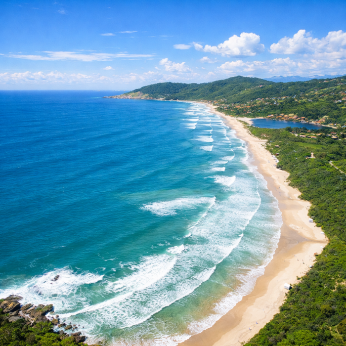 Praia do Rosa em Imbituba(SC)