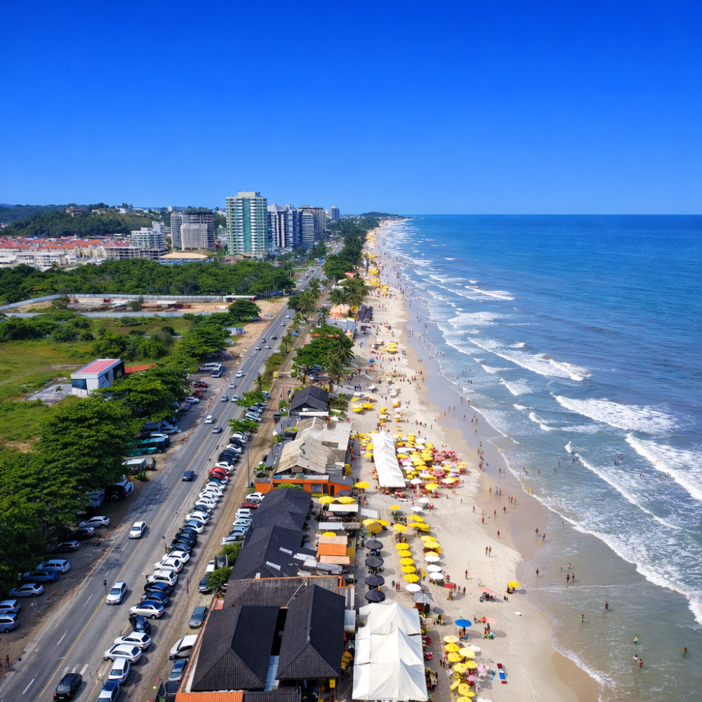 Praia dos Milionários em Ilhéus