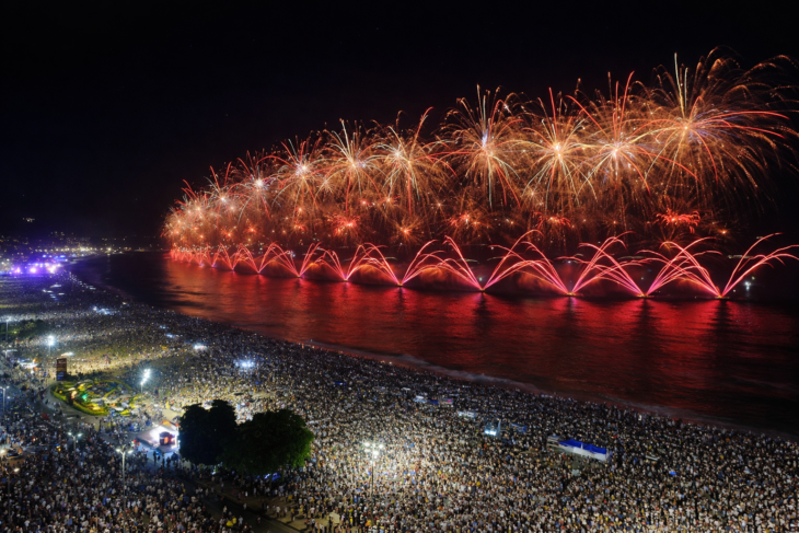 Réveillon na Praia de Copacabana - A maior virada de ano do mundo