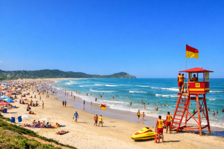 Salva vidas na praia
