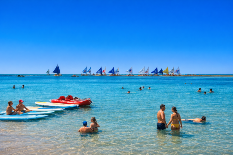 Verão na Praia de Cupe