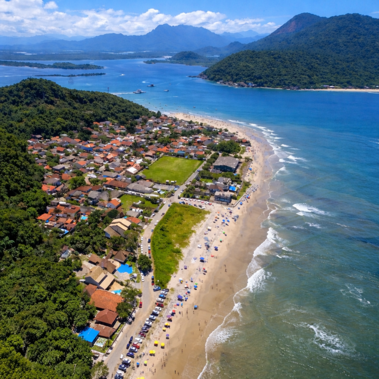 Praia de Caieiras e Guaratuba