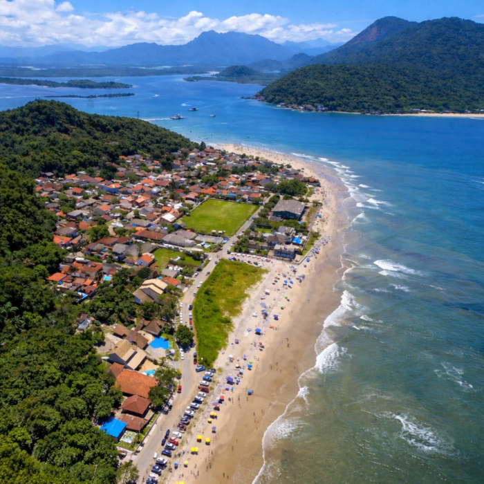 Praia de Caieiras e Guaratuba