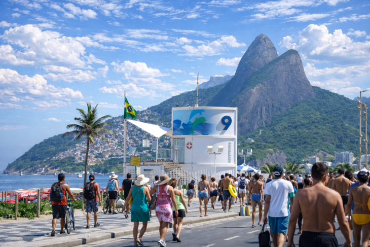 Famoso Posto 9 em Ipanema