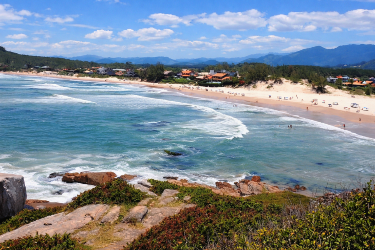 Praia da Ferrugem, em Garopaba (SC)