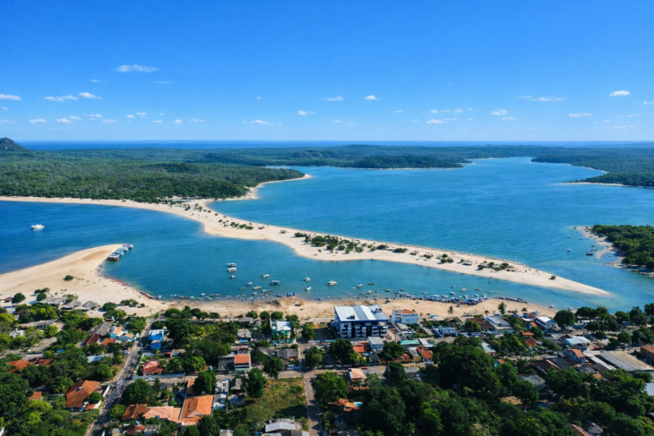 Praia de Alter do Chão em Alter do Chão(AM)