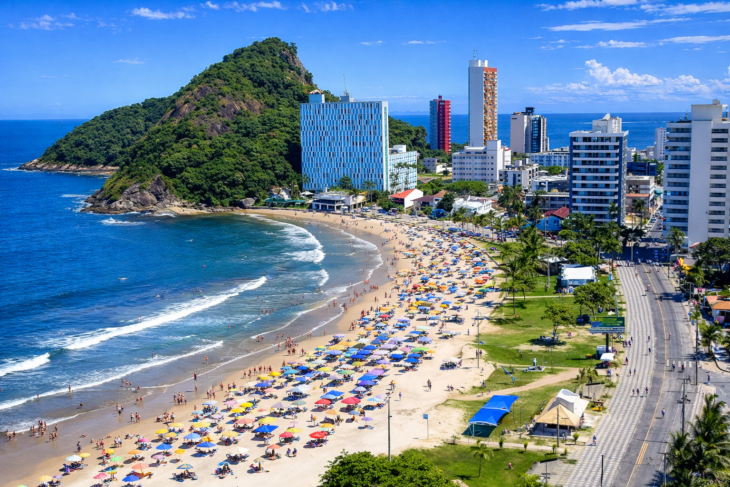 Praia de Caiobá, em Matinhos (PR)