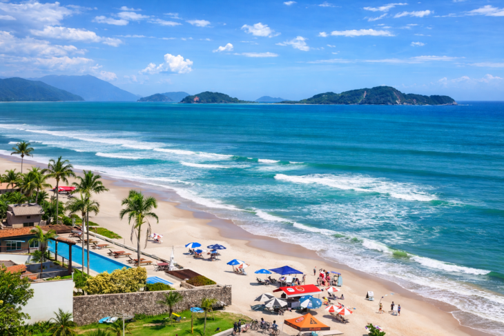 Praia de Juquehy, em São Sebastião (SP)