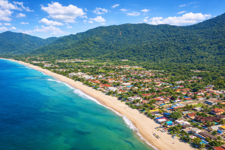 Praia de Maresias, em São Sebastião (SP)