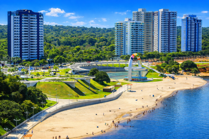 Praia de Ponta Negra em Manaus(AM)