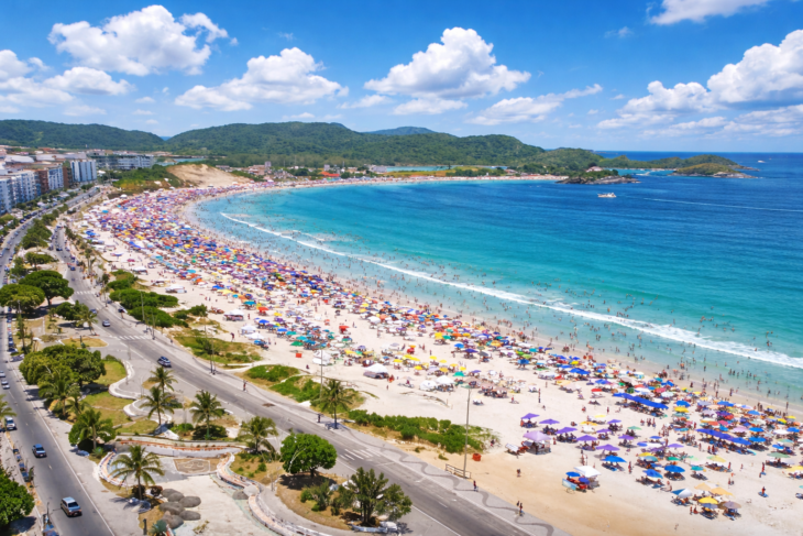 Praia do Forte, em Cabo Frio (RJ)