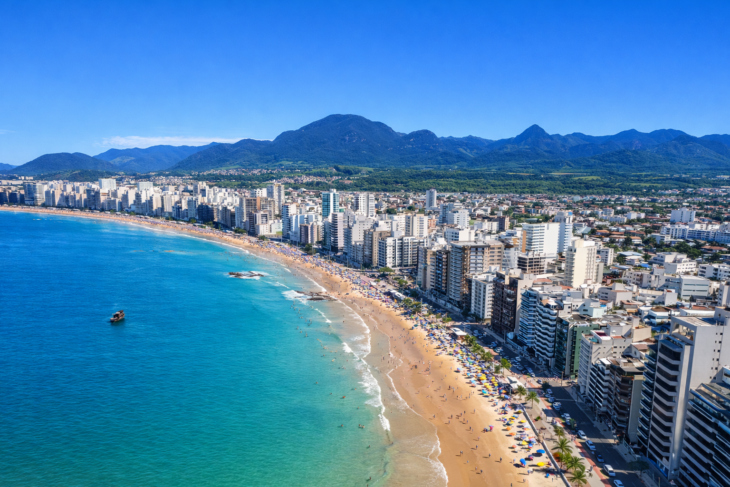 Praia do Morro, em Guarapari (ES)