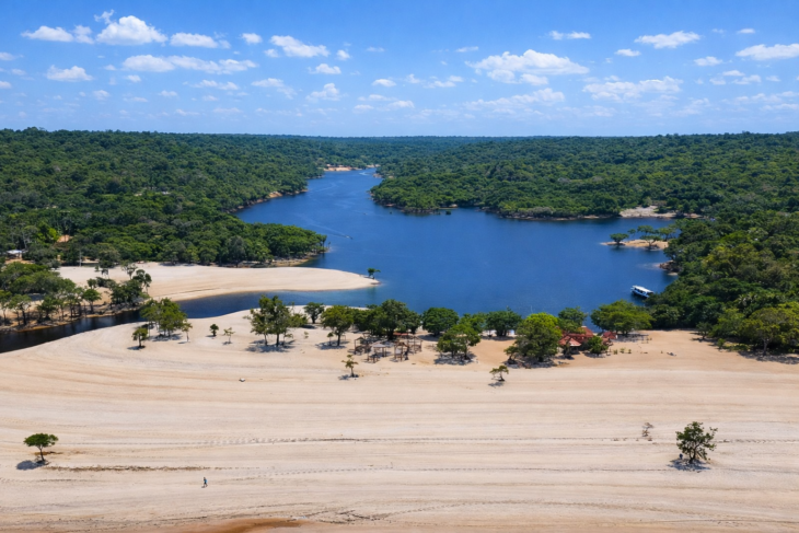 Praia do Tupé em Manaus(AM)