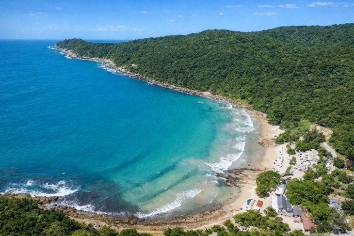 Praia no Sul do Brasil