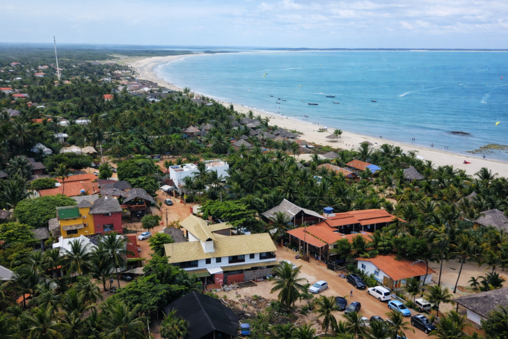 Vista Aérea de Cajueiro da Praia