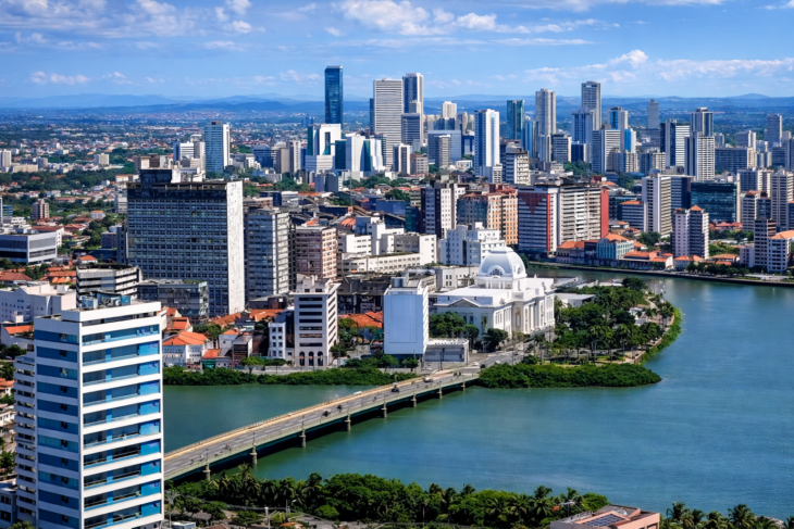 Vista aérea de Recife