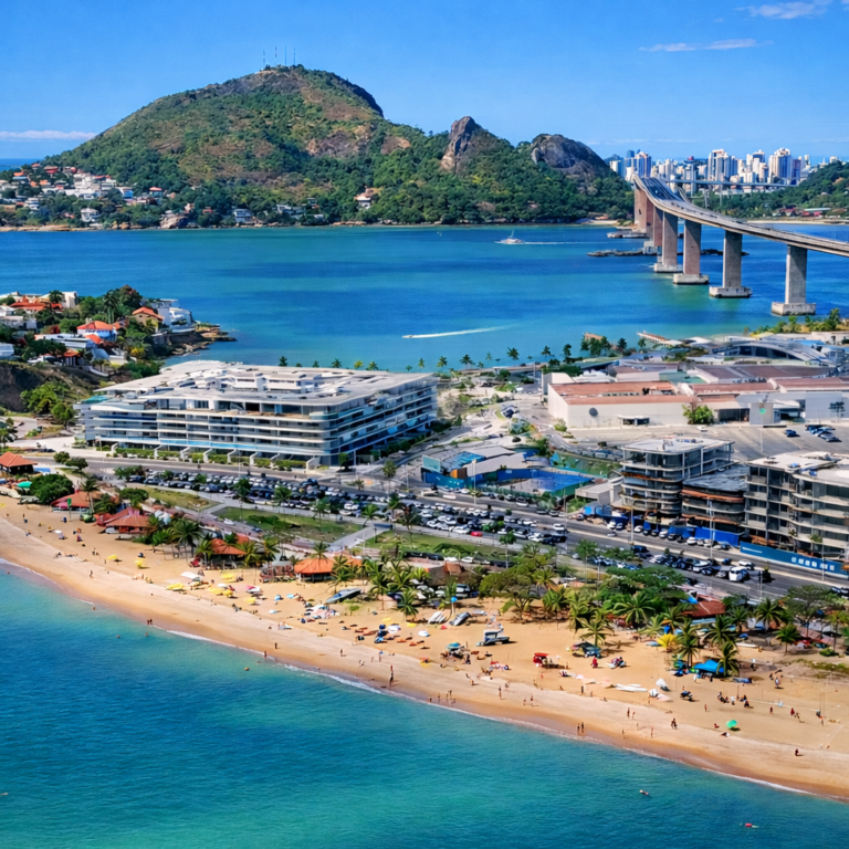 Praia da Curva da Jurema em Vitória(ES)