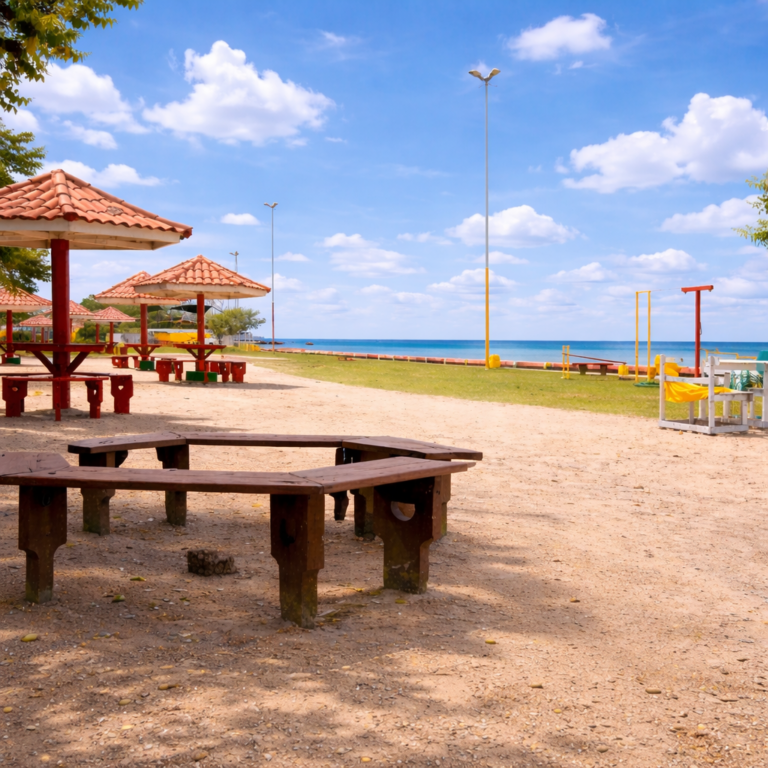 Praia da Fazendinha em Macapá