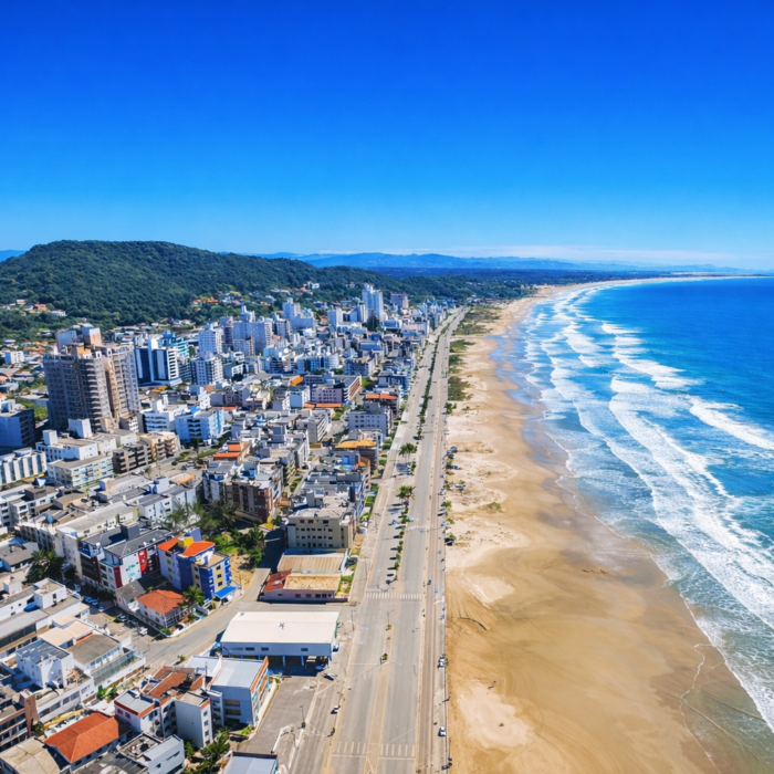 Praia do Costão em Peruíbe