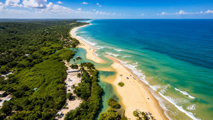 Praia em Trancoso