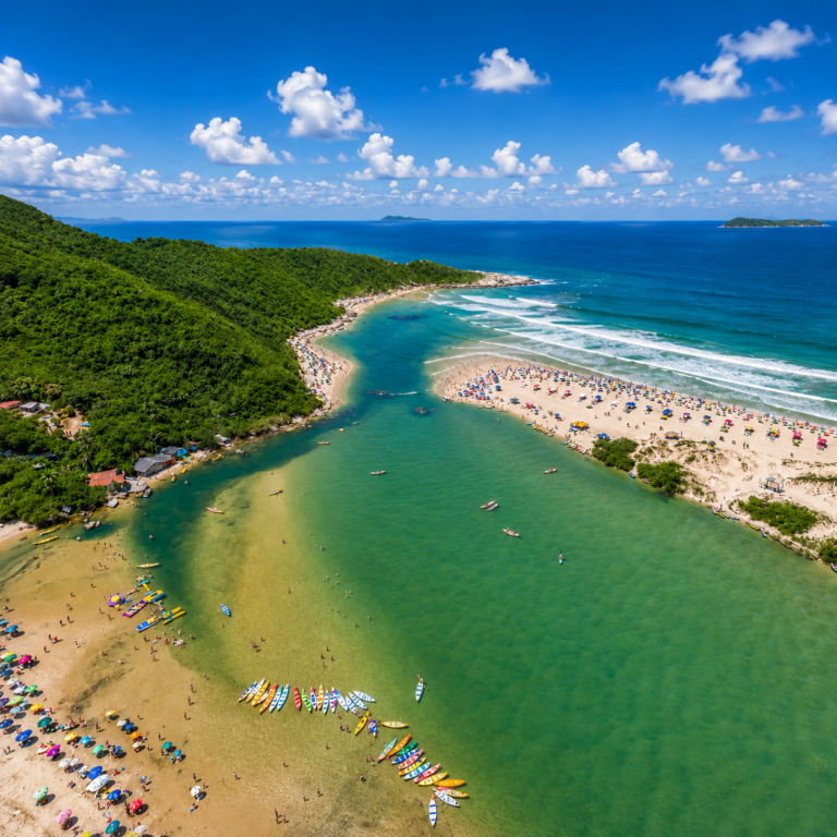 Praia Guarda do Embaú em Palhoça - Atrações, Hospedagem e Dicas de Viagem