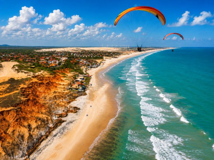 Voo de Parapente em Canoa Quebrada